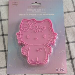 Hello Kitty Pink Cookie Stamp and Cutter